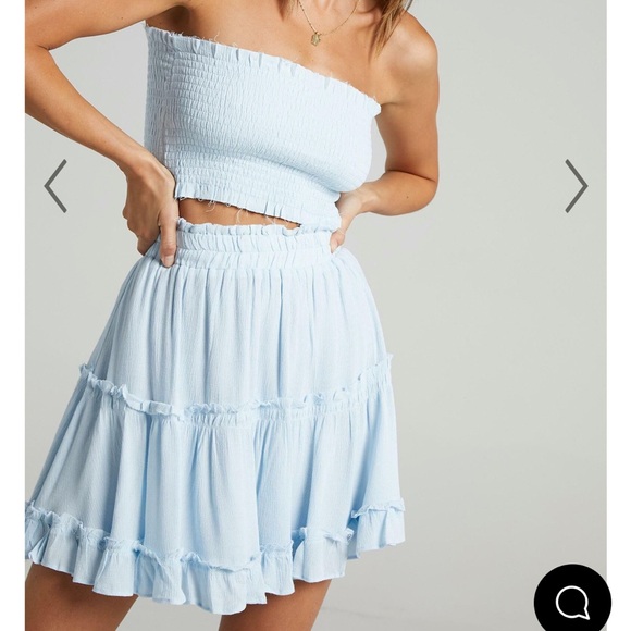 NWT Showpo Outside the Line two piece skirt set, size US 2 - Picture 2 of 9